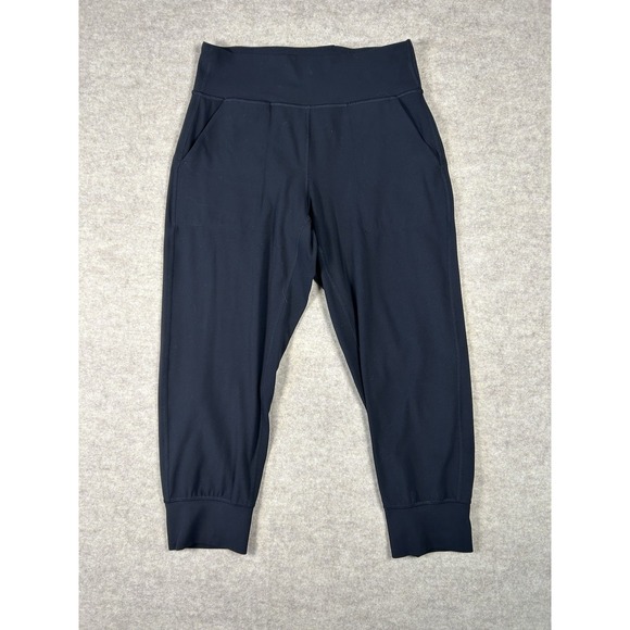 Lululemon Align High rise Jogger cropped size 8- Black - Picture 1 of 6